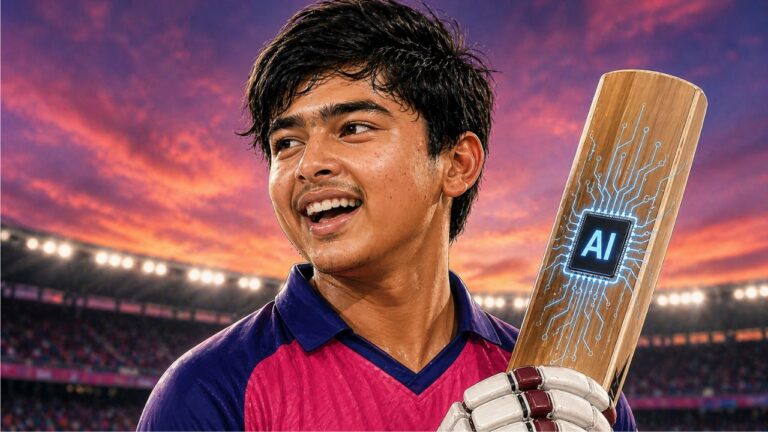 Vaibhav Sooryavanshi Responds to AI Chip Bat Accusations After Record IPL Knock