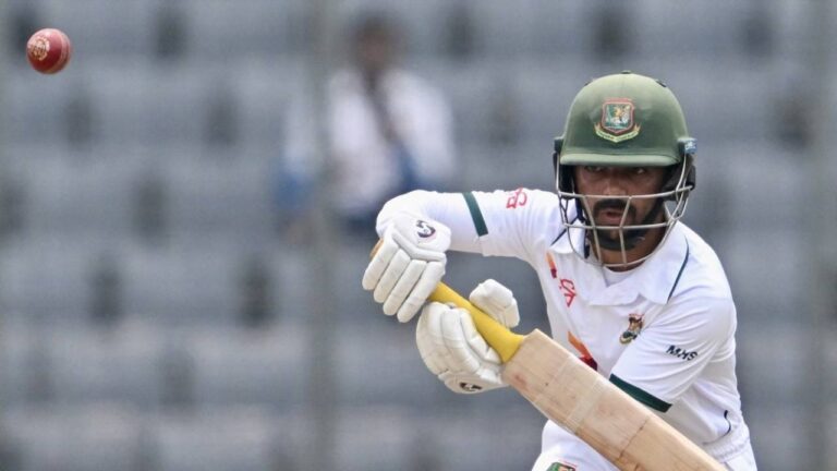 Mominul and Shanto Lead Bangladesh Charge on Day Four in Mirpur