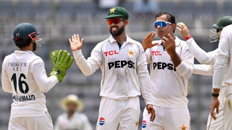 Pakistan Deducted 8 WTC Points Following Slow Over-Rate vs Bangladesh