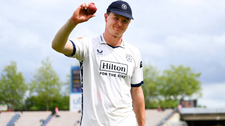 Sonny Baker Shines with Five-for as Hampshire Battles Nottinghamshire