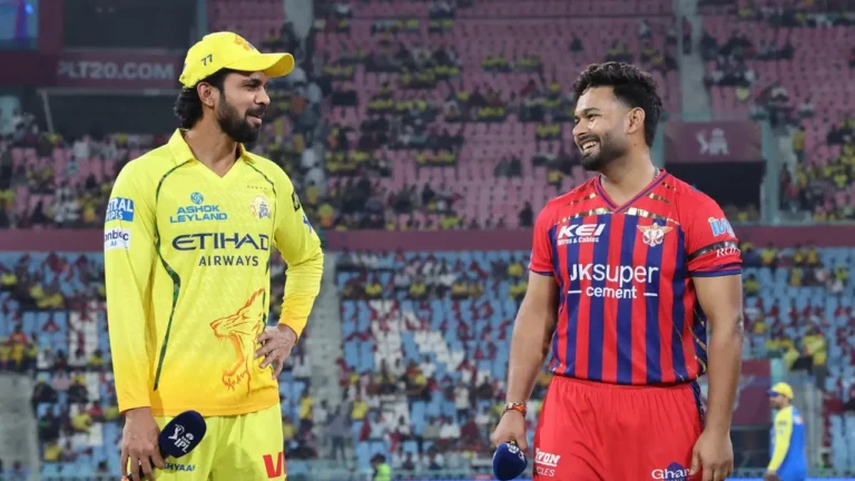 IPL 2026: LSG and CSK Wear Black Armbands to Honor Storm Victims