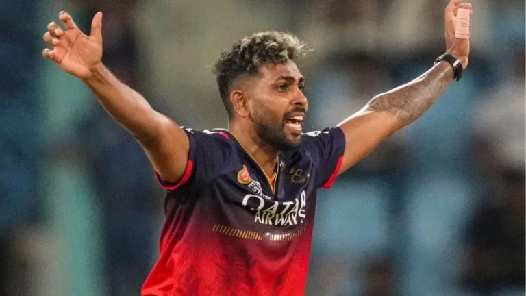 IPL 2026: RCB Signs Richard Gleeson After Nuwan Thushara Injury Ruling