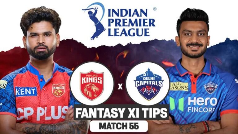 PBKS vs DC IPL 2026 Match 55 Prediction: Fantasy Tips & Match Preview