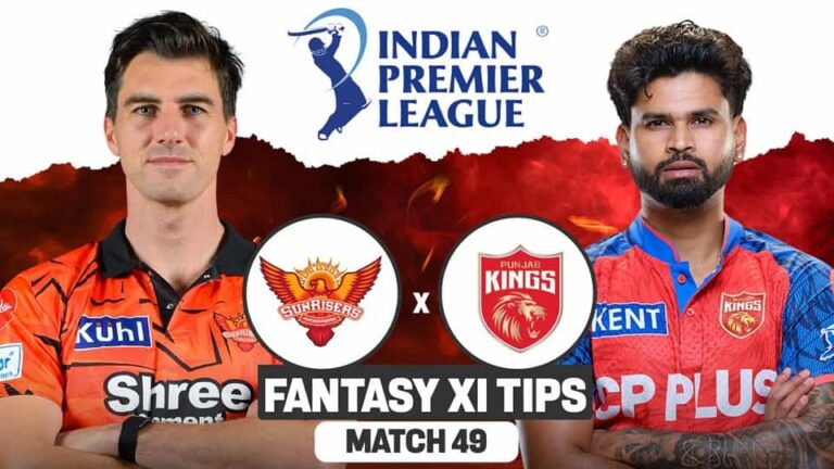 SRH vs PBKS IPL 2026 Match 49: Preview, Predictions & Fantasy Tips